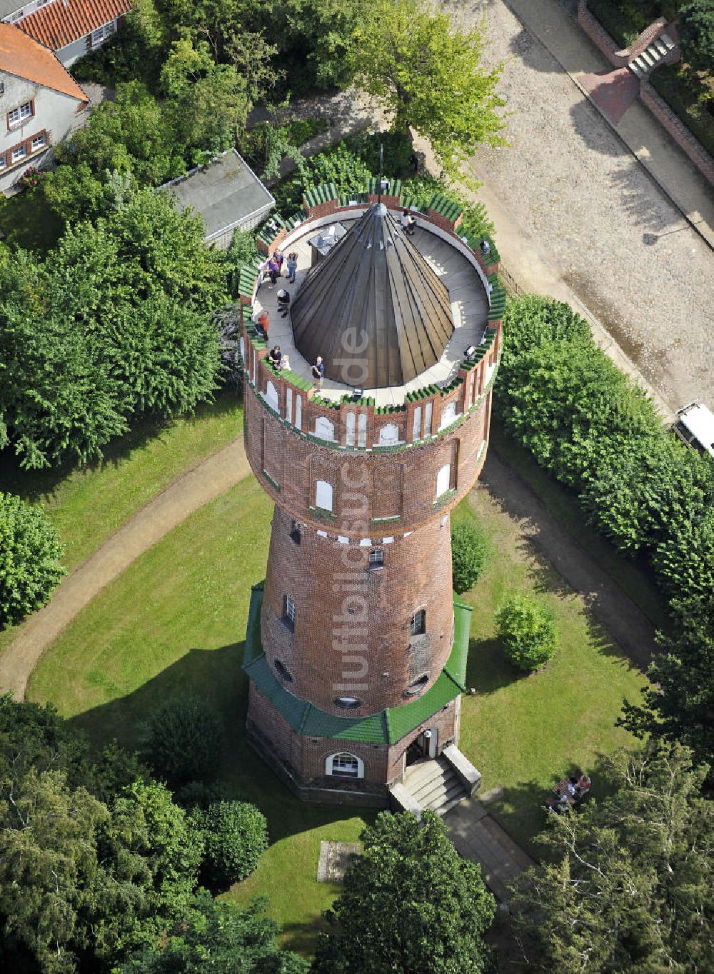 Luftbild Eutin - Wasserturm Eutin