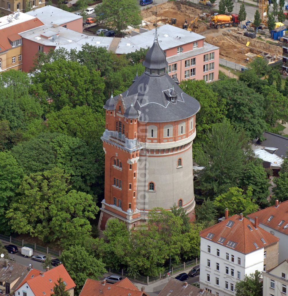 Braunschweig von oben - Wasserturm auf dem Giersberg