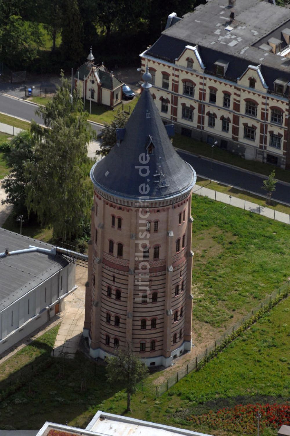 Luftbild Görlitz - Wasserturm Görlitz