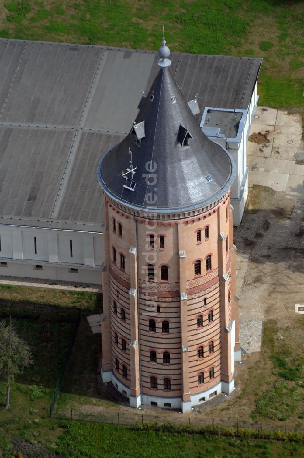 Görlitz aus der Vogelperspektive: Wasserturm Görlitz