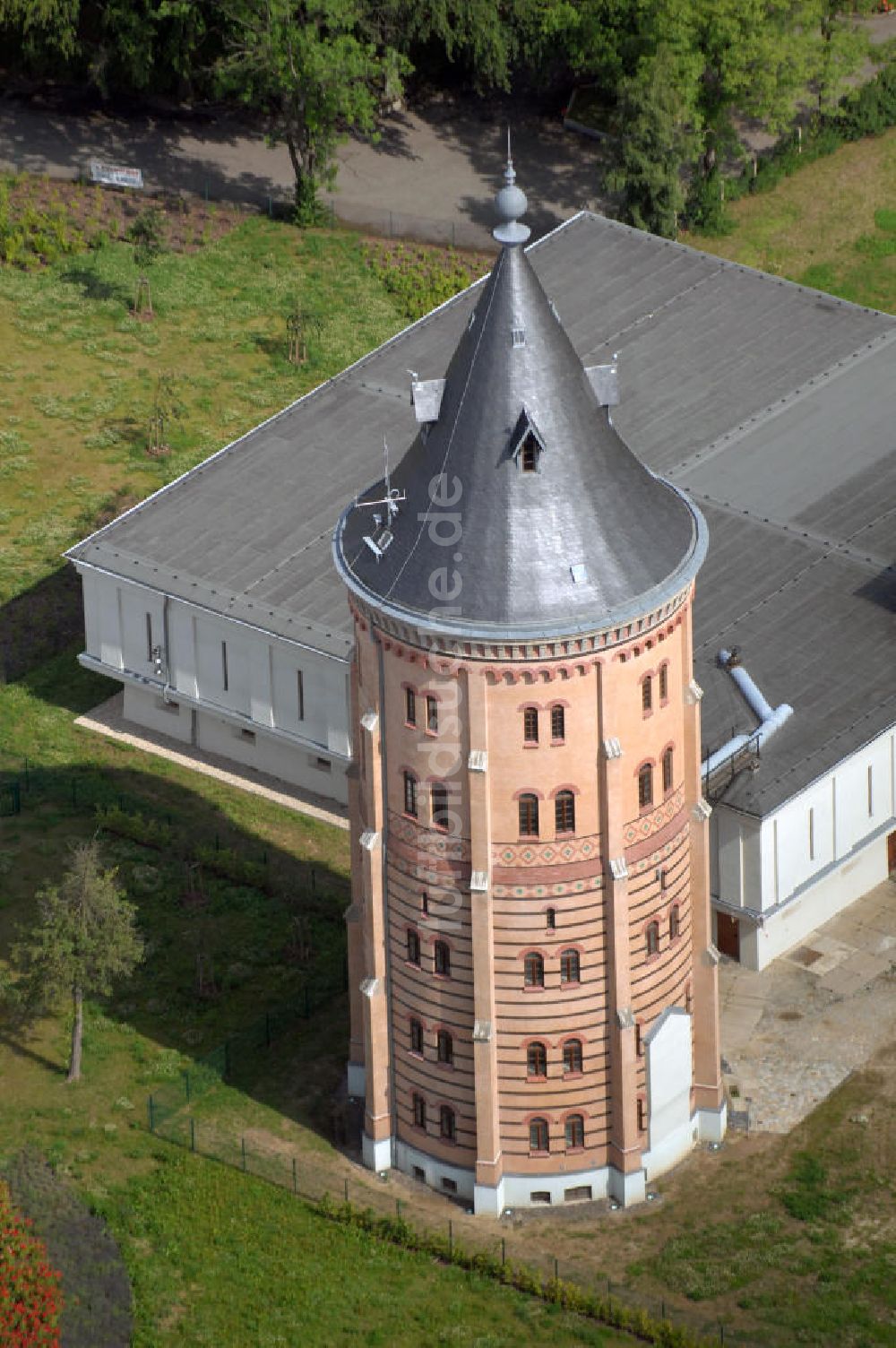 Luftaufnahme Görlitz - Wasserturm Görlitz