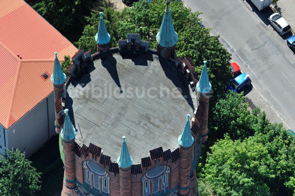 Luftbild Rostock - Wasserturm von Rostock / water tower of Rostock