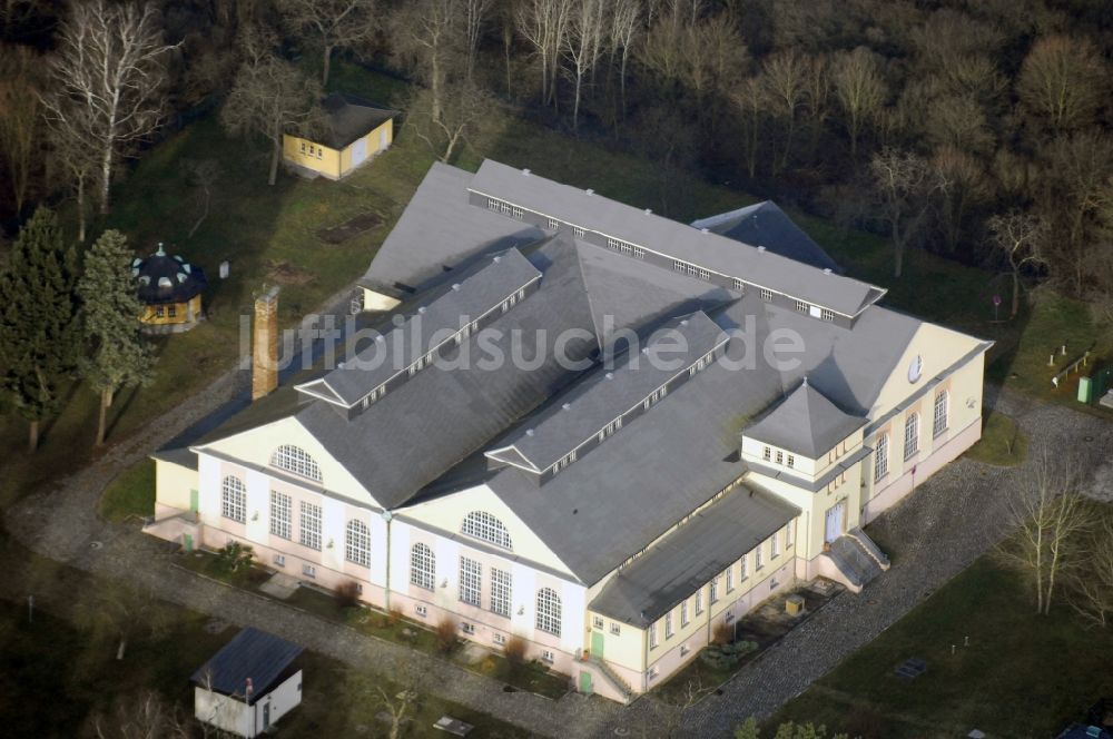 Berlin von oben - Wasserwerk - Kaulsdorf in Berlin, Deutschland