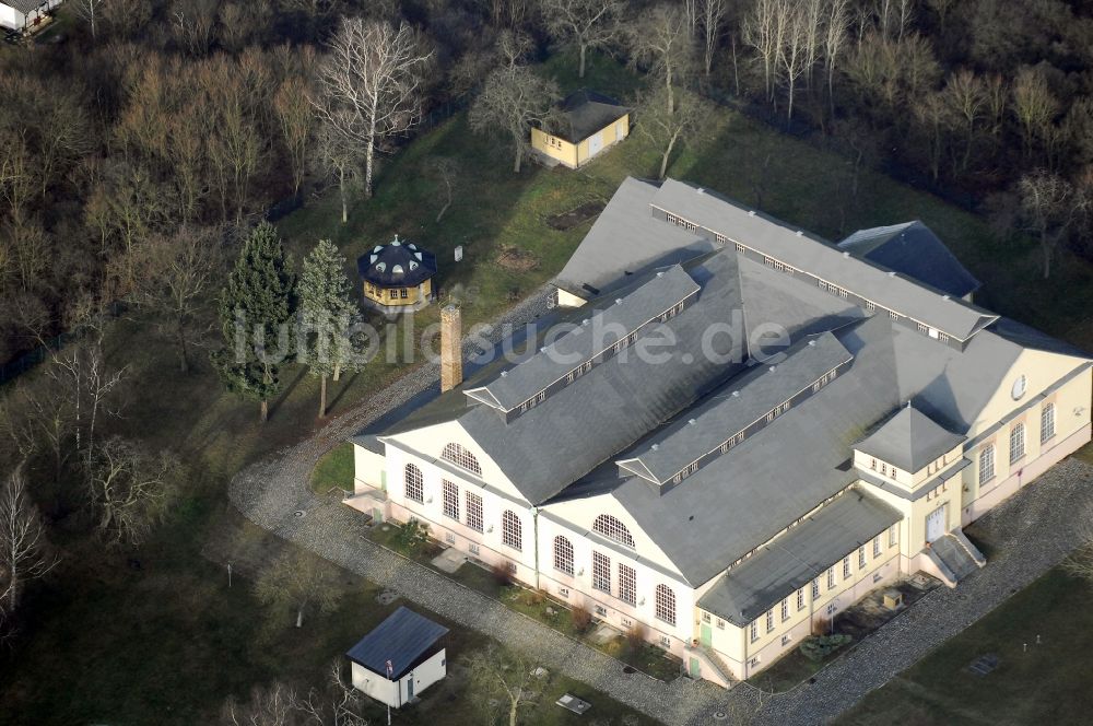 Berlin aus der Vogelperspektive: Wasserwerk - Kaulsdorf in Berlin, Deutschland