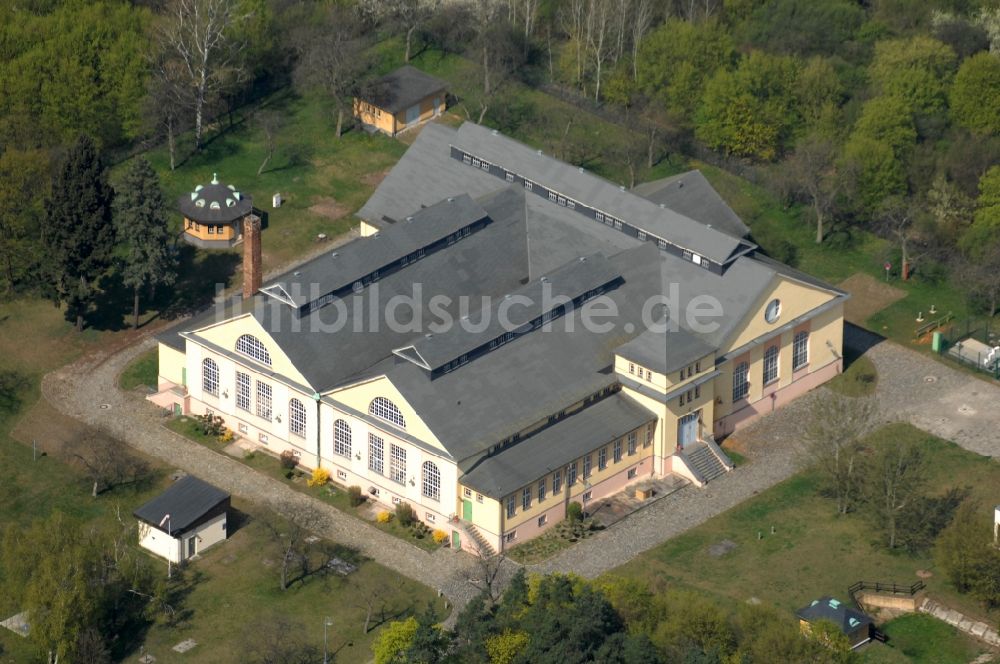 Luftaufnahme Berlin - Wasserwerk - Kaulsdorf in Berlin, Deutschland