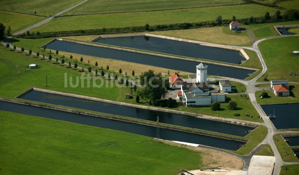 Luftaufnahme Fröndenberg / Ruhr - Wasserwerk der Stadtwerke Hamm GmbH in Fröndenberg / Ruhr im Bundesland Nordrhein-Westfalen