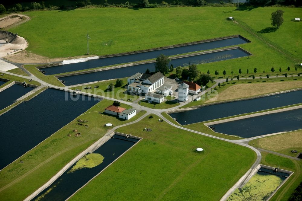 Luftbild Fröndenberg / Ruhr - Wasserwerk der Stadtwerke Hamm GmbH in Fröndenberg / Ruhr im Bundesland Nordrhein-Westfalen