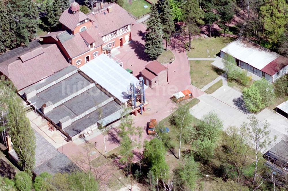 Luftbild Finsterwalde - 04.05.1995 Wasserwerk Stadwerke Finsterwalde