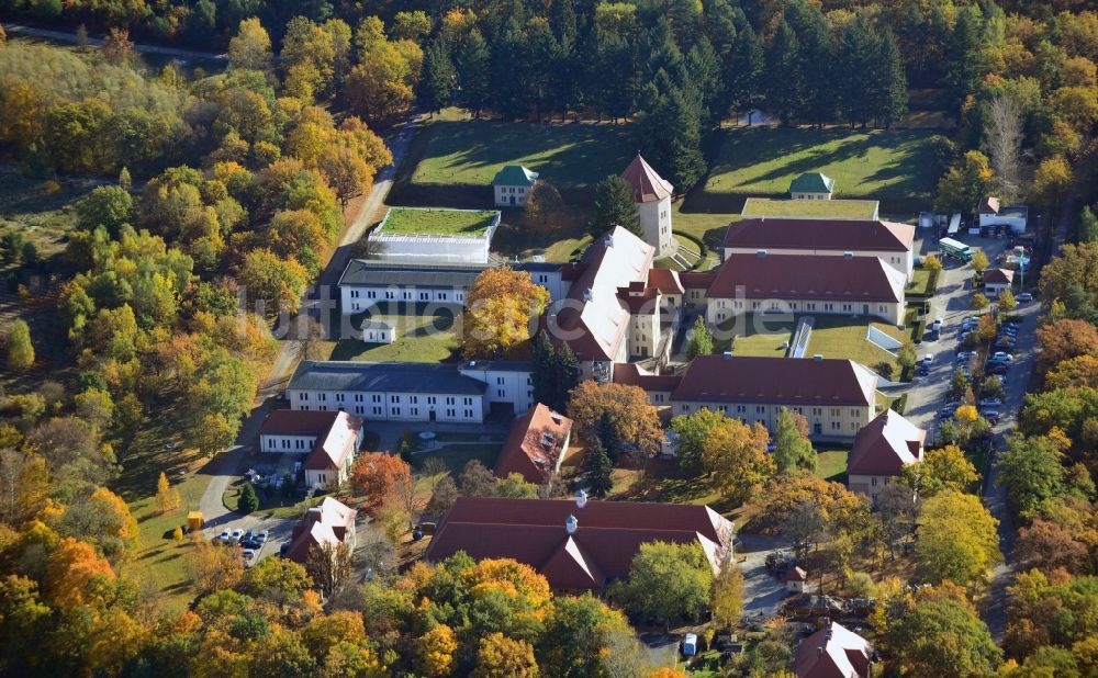 Luftbild Berlin - Wasserwerk Wuhlheide in Berlin