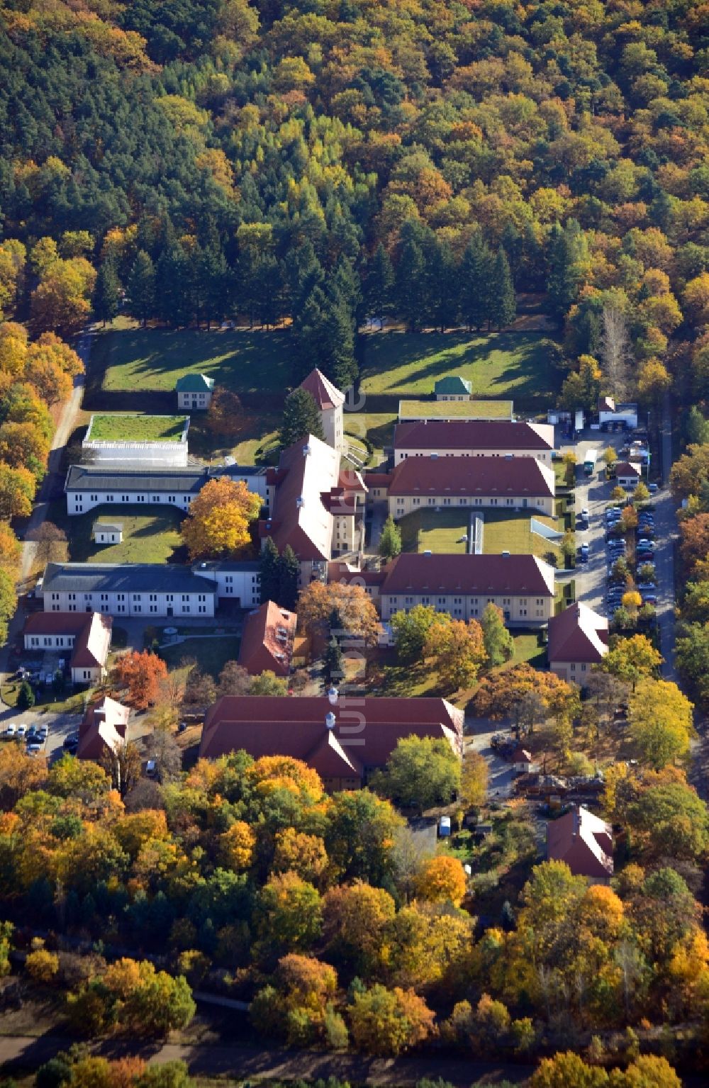 Berlin von oben - Wasserwerk Wuhlheide in Berlin