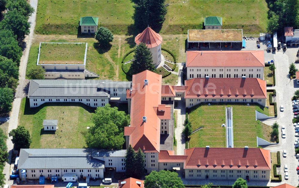 Berlin Karlshorst von oben - Wasserwerk Wuhlheide in Berlin-Karlshorst