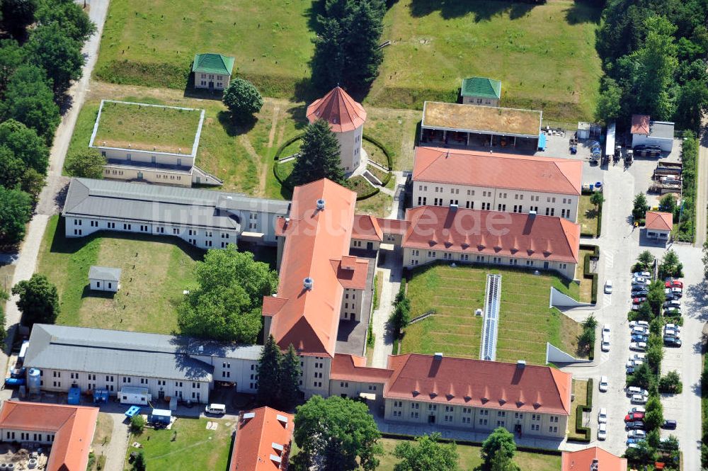 Berlin Karlshorst aus der Vogelperspektive: Wasserwerk Wuhlheide in Berlin-Karlshorst