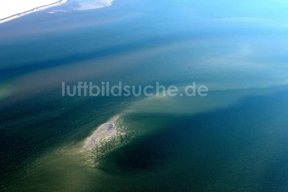 Luftbild Cuxhaven - Wattenmeer der Nordsee- Küste bei Cuxhaven im Bundesland Niedersachsen