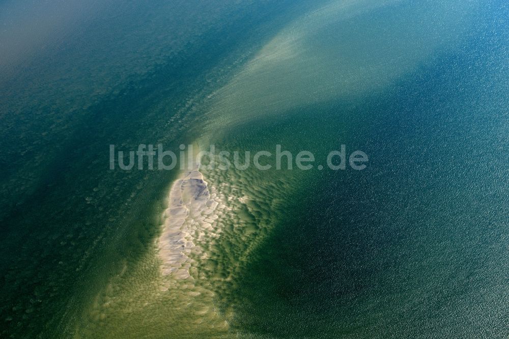 Luftaufnahme Cuxhaven - Wattenmeer der Nordsee- Küste bei Cuxhaven im Bundesland Niedersachsen