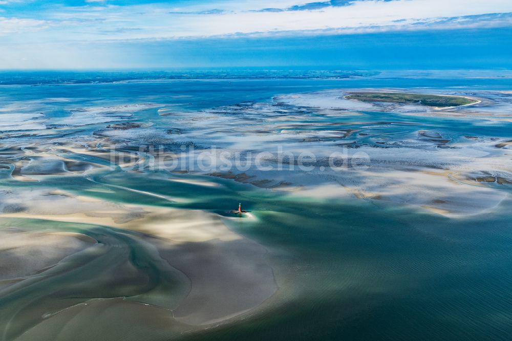 Butjadingen von oben - Wattenmeer der Nordsee- Küste in Butjadingen im Bundesland Niedersachsen, Deutschland