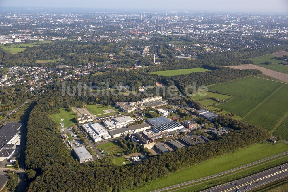 Luftbild Köln OT Bocklemünd - WDR-Produktionsgelände im Ortsteil Bocklemünd in Köln im Bundesland Nordrhein-Westfalen