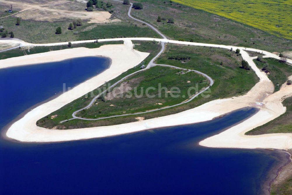 BRODAU von oben - Webeliner See