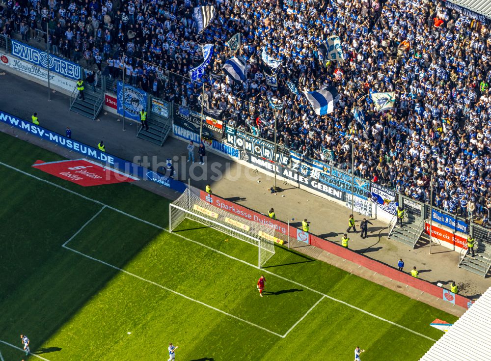 Duisburg von oben - Wedau Sportpark mit der Schauinsland-Reisen-Arena in Duisburg im Bundesland Nordrhein-Westfalen