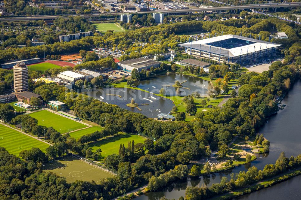 Luftaufnahme Duisburg - Wedau Sportpark mit der Schauinsland-Reisen-Arena in Duisburg im Bundesland Nordrhein-Westfalen