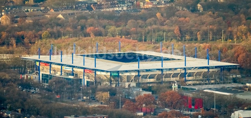 Luftaufnahme Duisburg - Wedau Sportpark mit der Schauinsland-Reisen-Arena ( ehemals Wedaustadion ) in Duisburg im Bundesland Nordrhein-Westfalen