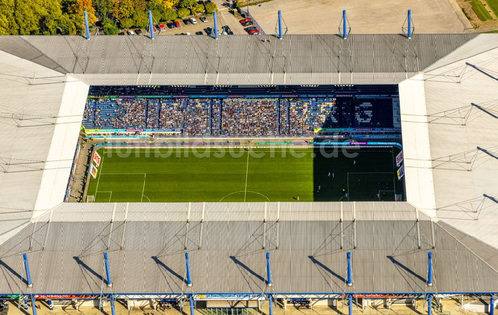 Luftaufnahme Duisburg - Wedau Sportpark mit der Schauinsland-Reisen-Arena ( ehemals Wedaustadion ) in Duisburg im Bundesland Nordrhein-Westfalen