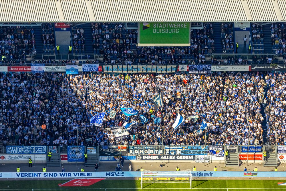 Luftaufnahme Duisburg - Wedau Sportpark mit der Schauinsland-Reisen-Arena ( ehemals Wedaustadion ) in Duisburg im Bundesland Nordrhein-Westfalen