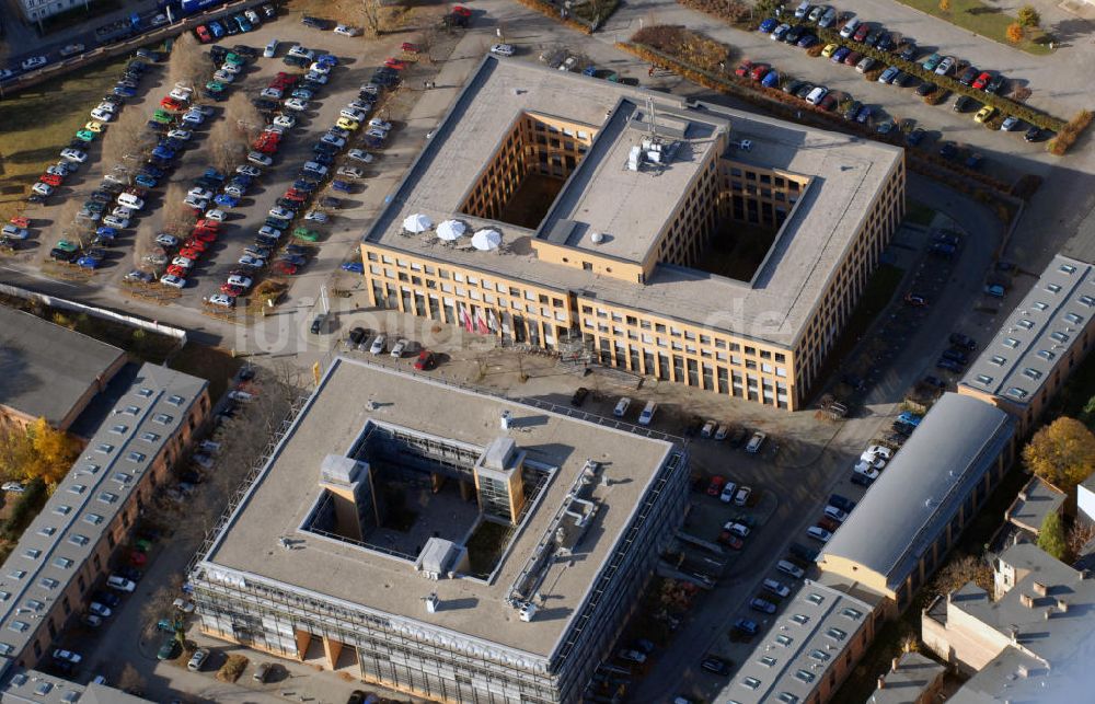 Luftaufnahme Potsdam - Wehrbereichskommando Potsdam mit ehem. Kaserne Garde du Corps