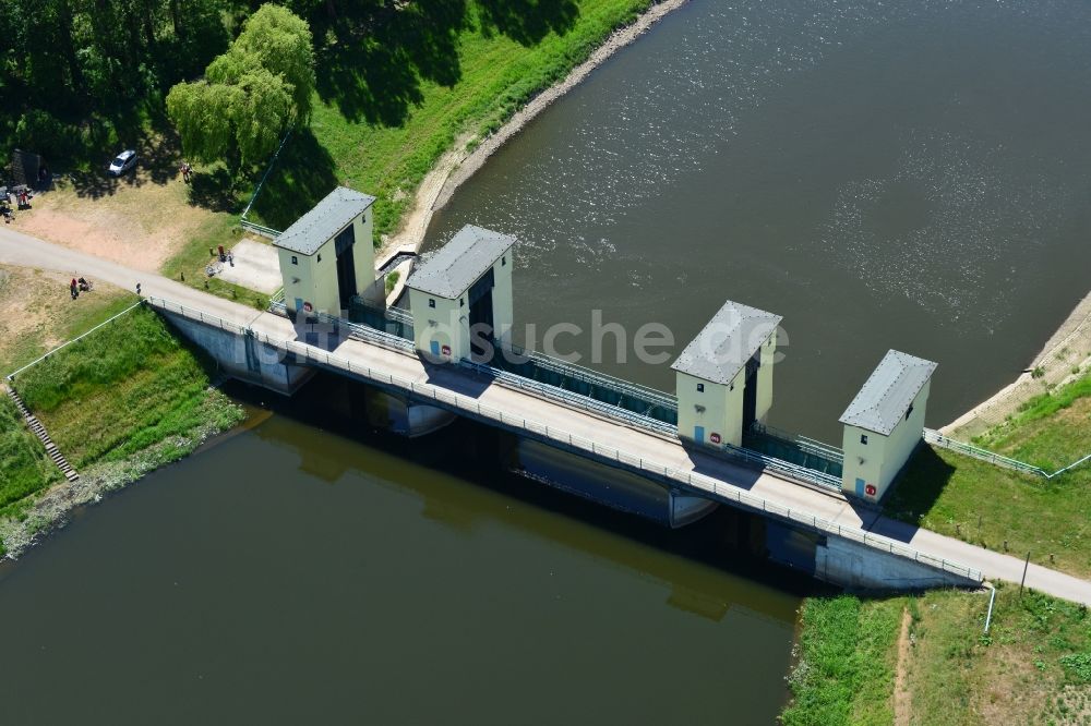 Quitzöbel aus der Vogelperspektive: Wehrgruppe Quitzöbel zwischen Elbe und Havel im Bundesland Brandenburg / Sachsen-Anhalt