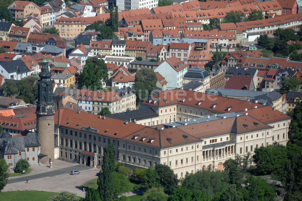 Luftaufnahme WEIMAR - Weimarer Stadtschloss