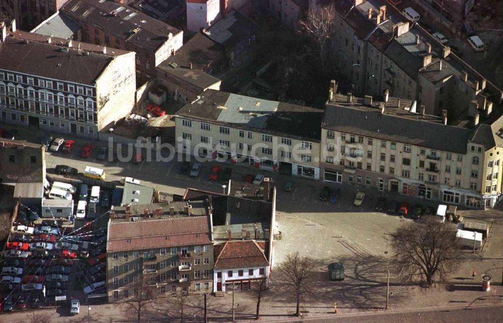 Berlin von oben - Weißenseer Spitze / Brotfabrik