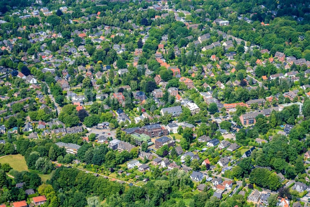 Luftbild Hamburg - Wellingsbüttel Stadtteil in Hamburg, Deutschland