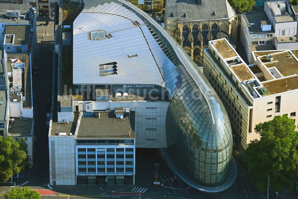 Köln von oben - Weltstadthaus der Peek & Cloppenburg KG in Köln im Bundesland Nordrhein-Westfalen