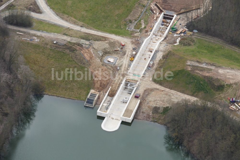 Luftbild Friedland - Wendebachstausee in Friedland im Bundesland Niedersachsen