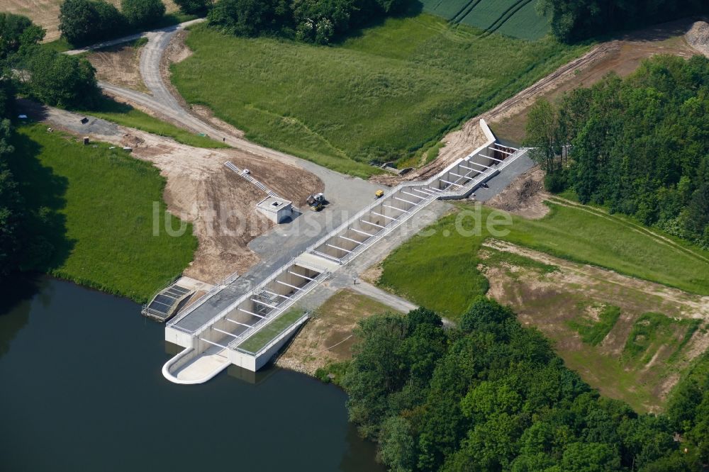 Luftbild Friedland - Wendebachstausee in Friedland im Bundesland Niedersachsen