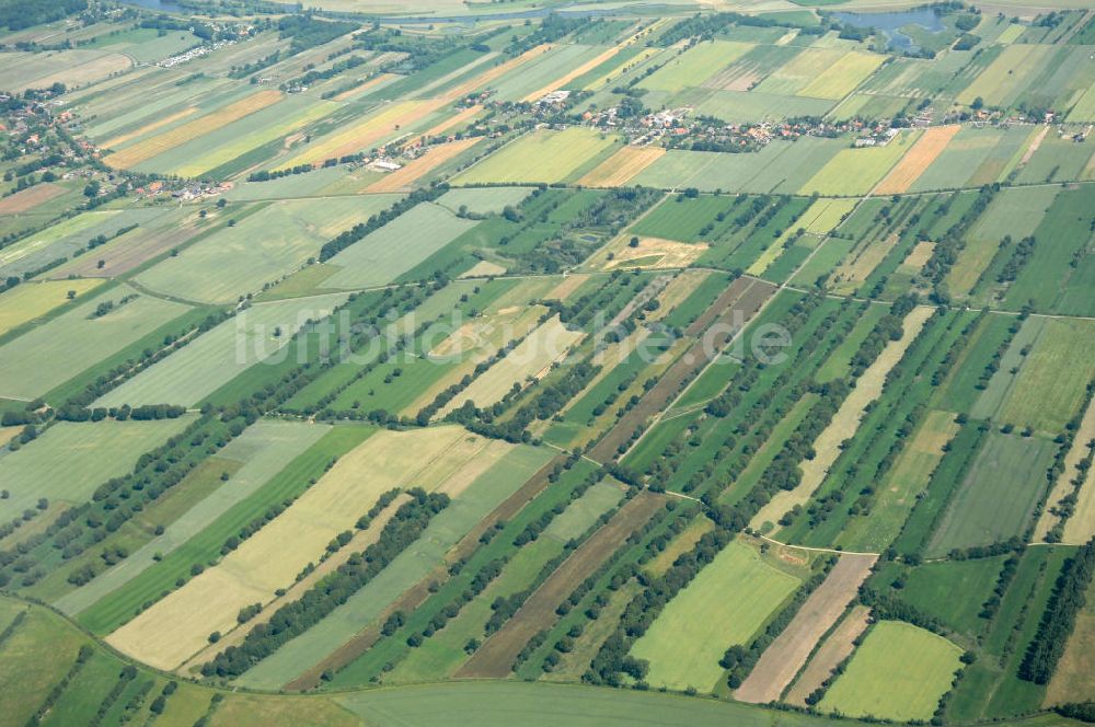 Wendewisch von oben - Wendewisch und Garlstorf im Naturpark Elbhöhen-Wendland im Landkreis Lüneburg in Niedersachsen