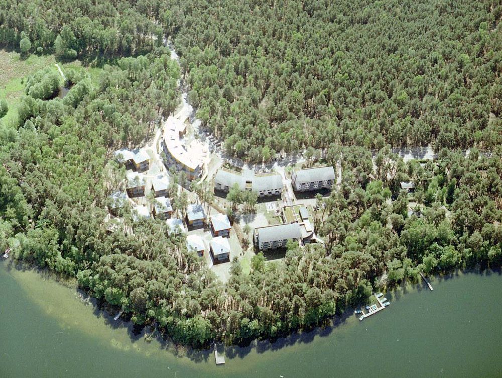 Wendisch - Rietz / BRB von oben - Wendisch - Rietz mit Metallbedachungen der Firma Blitzer OHG Muschter & Schwaak