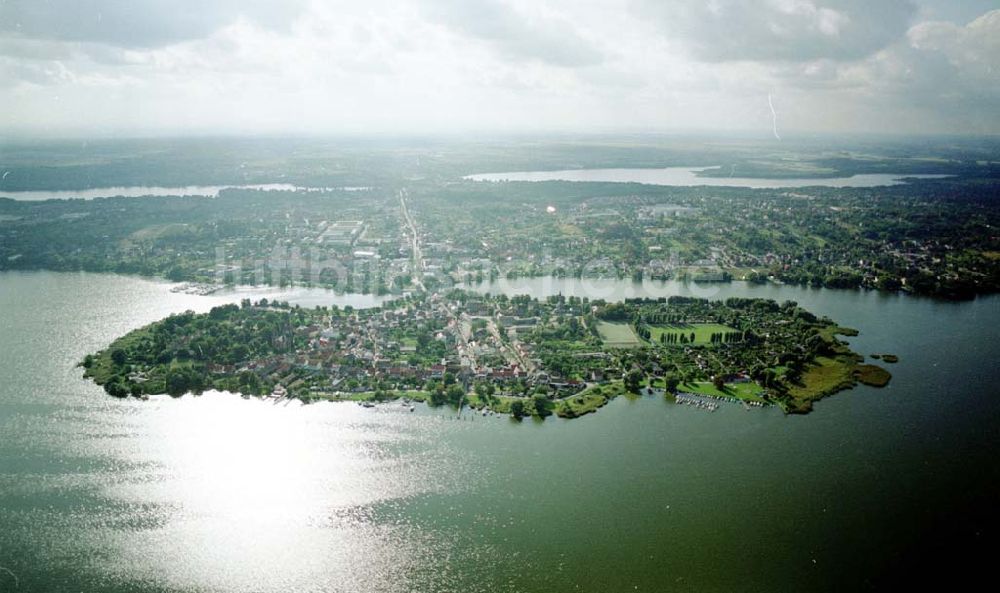 Werder / Brandenburg von oben - Werder / Havel.