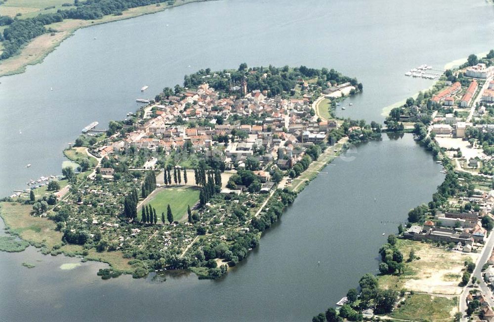 Werder / Havel von oben - Werder / Havel