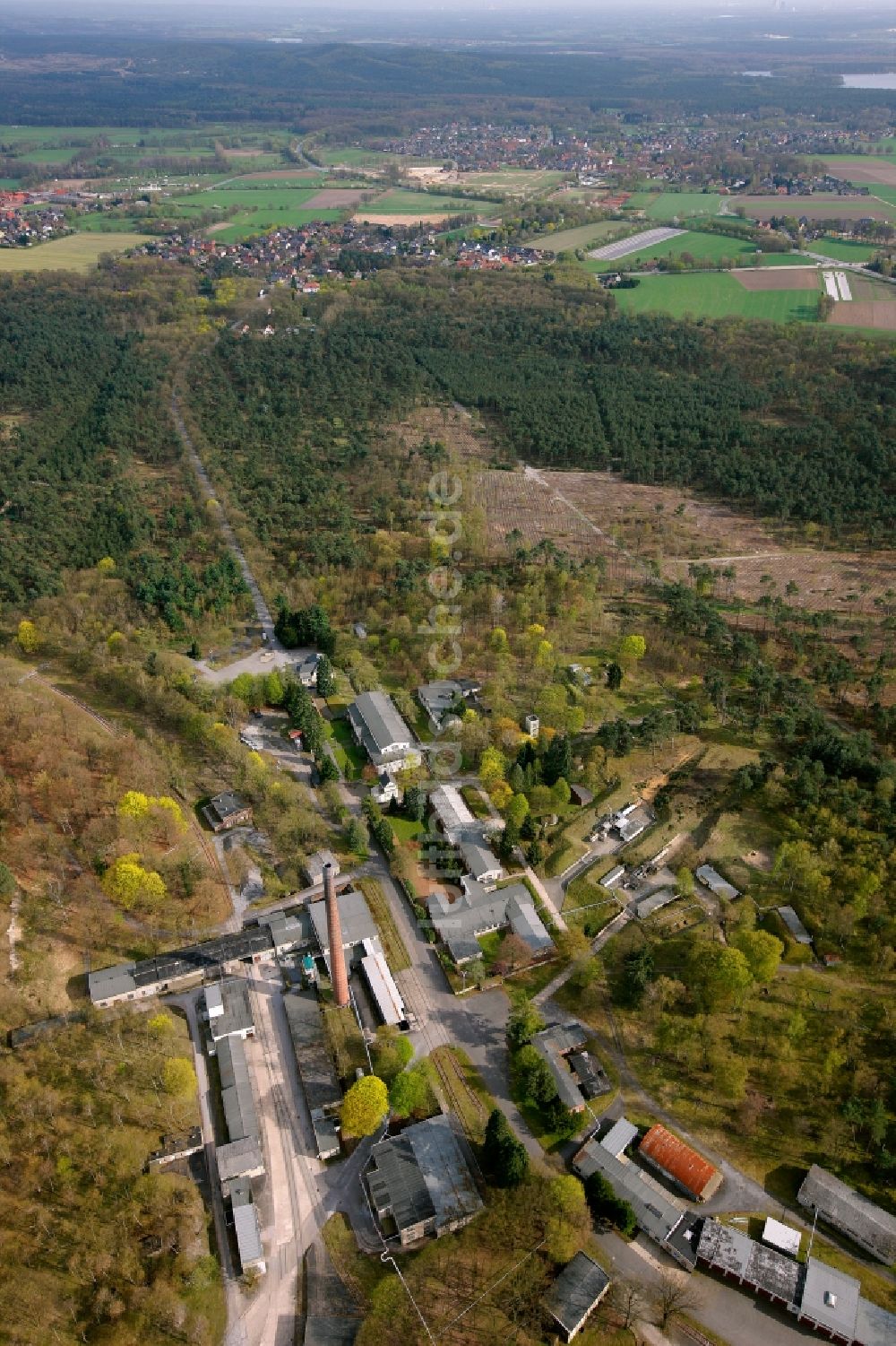 Haltern am See aus der Vogelperspektive: Werk der WASAG-Chemie AG in Haltern am See im Bundesland Nordrhein-Westfalen