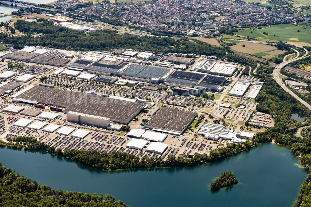 Luftbild W Rth Am Rhein Werksgel Nde Des Daimler Automobilwerk W Rth