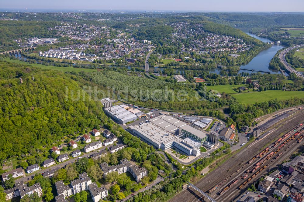 Luftbild Hagen - Werksgelande des Chemieproduzenten Ewald Dörken AG in Hagen im Bundesland Nordrhein-Westfalen