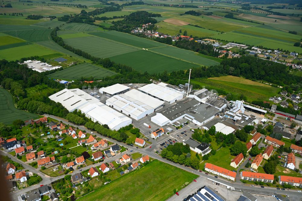 Bad Münder am Deister aus der Vogelperspektive: Werksgelände der Ardagh Group S.A. in Bad Münder am Deister im Bundesland Niedersachsen, Deutschland