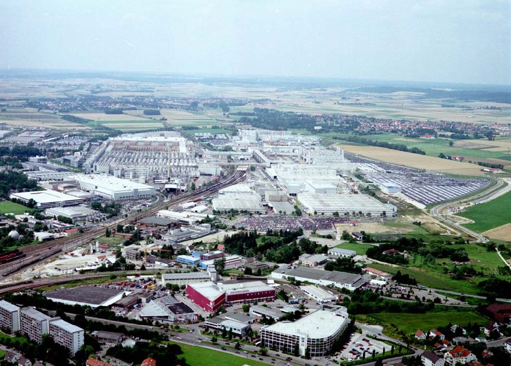 Luftbild Ingolstadt - Werksgelände der AUDI Aktiengesellschaft (0841) 89-0 Auto-Union-Str. in 85057 Ingolstadt Donau.