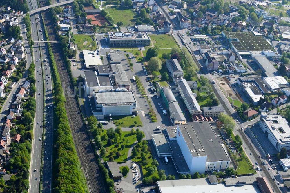 Luftbild Bielefeld - Werksgelände der Dr. August Oetker Nahrungsmittel KG in Bielefeld im Bundesland Nordrhein-Westfalen, Deutschland