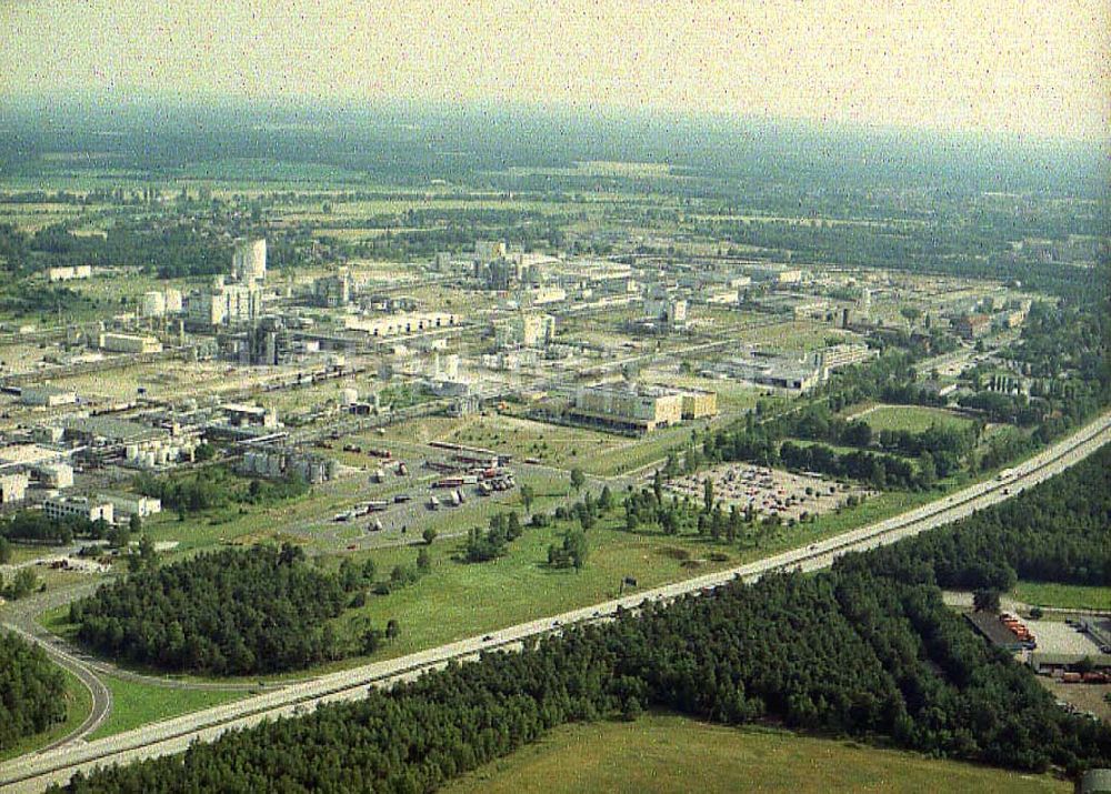 Luftbild Schwarzheide / Brandenburg - Werksgelände der BASF AG in Schwarzheide