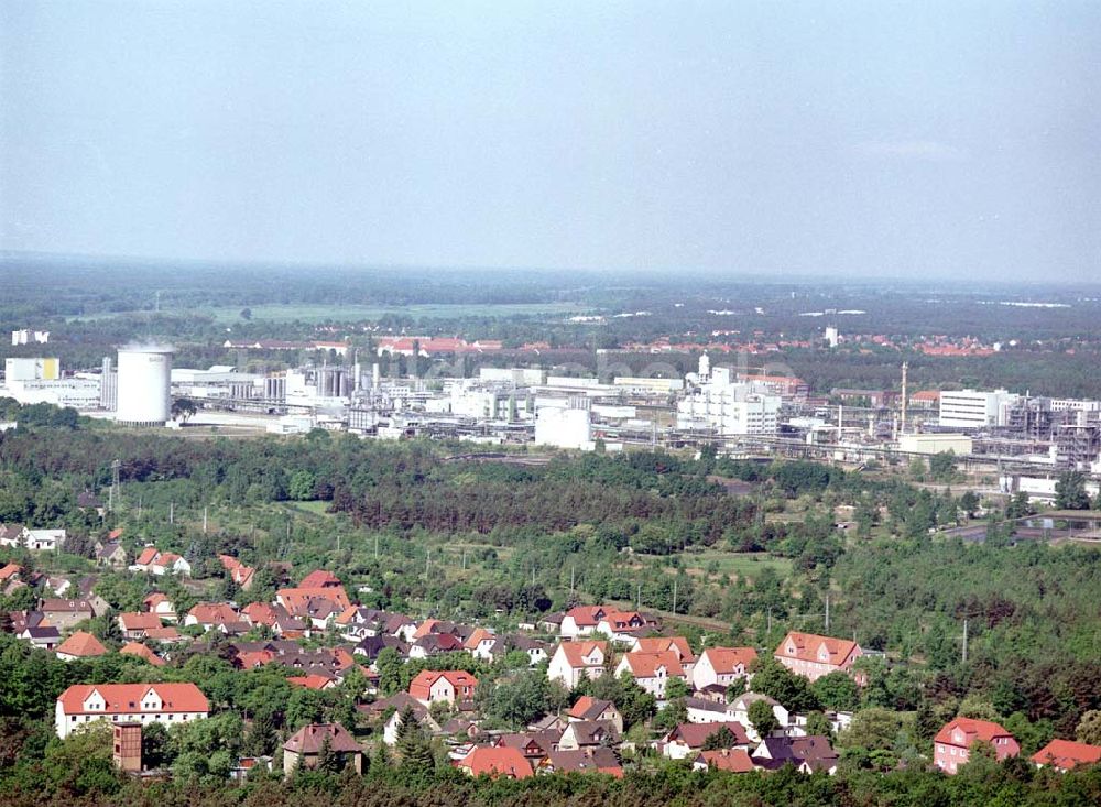 Luftbild Schwarzheide / Brandenburg - Werksgelände der BASF Schwarzheide GmbH.