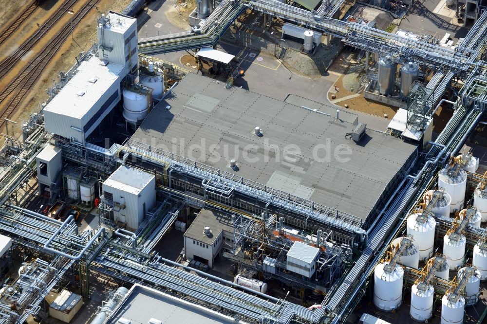 Luftbild Schwarzheide - Werksgelände der BASF Schwarzheide GmbH im Bundesland Brandenburg