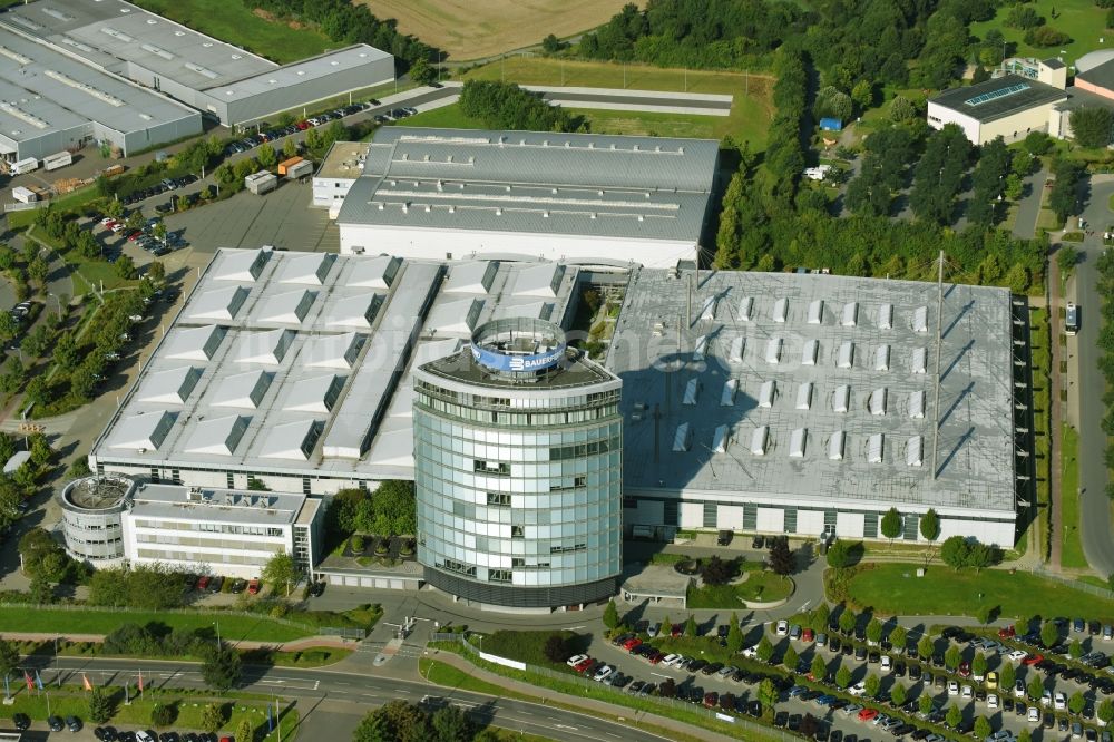 Zeulenroda von oben - Werksgelände der Bauerfeind AG an der Triebeser Straße in Zeulenroda im Bundesland Thüringen, Deutschland