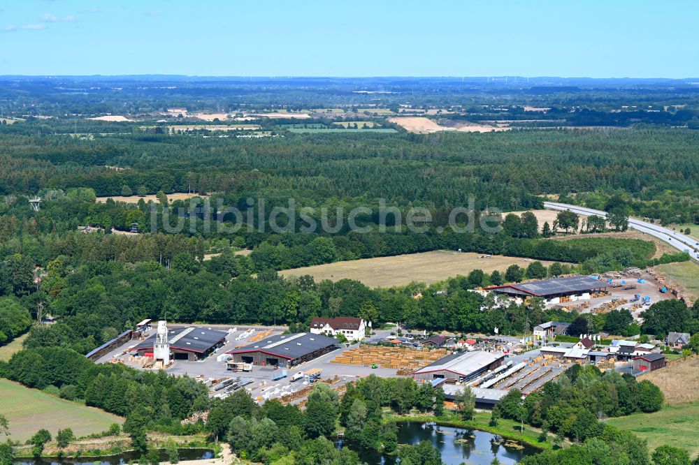 Luftbild Daldorf - Werksgelände der Bernd Jorkisch GmbH & Co. KG in Daldorf im Bundesland Schleswig-Holstein, Deutschland