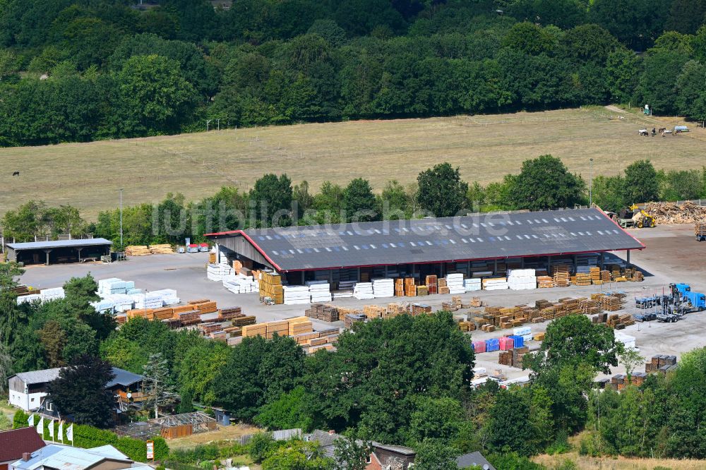 Luftaufnahme Daldorf - Werksgelände der Bernd Jorkisch GmbH & Co. KG in Daldorf im Bundesland Schleswig-Holstein, Deutschland